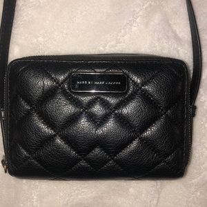 Black Marc Jacobs wallet crossbody